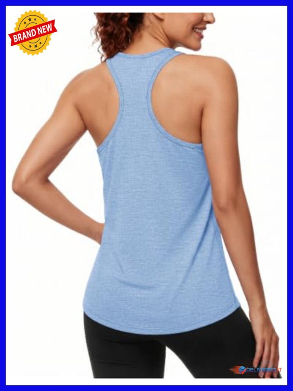 Workout Tank Top Moisture Wicking Quick Dry Lightweight Breathable 4-Way